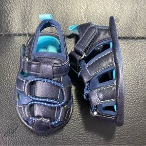 Baby Children’s Place Unisex Sandals Navy Blue Size 0-3